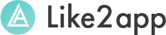 LIKE2APP logo